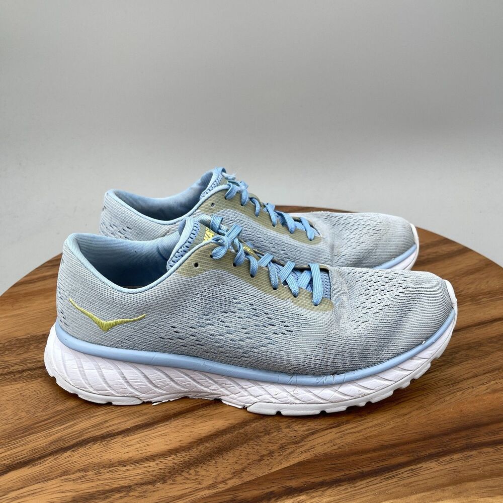 Hoka One One Cavu 2 Shoes Womens Size 7 Blue Running Comfort Walking Gym Sneaker